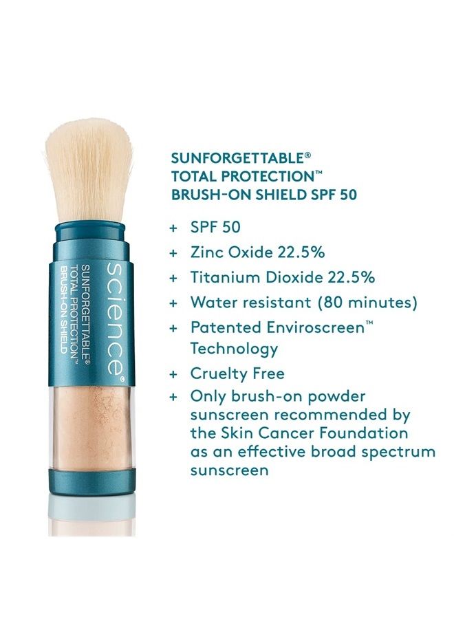 Colorescience Sunforgettable Total Protection Brush-On Shield SPF 50 Multipack - MEDIUM - Image 3