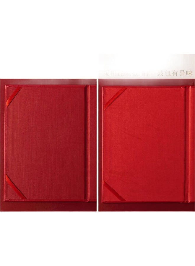 Tianshun A4 Honor Certificate, 12K 8K 6K Certificate, Red Classic Award Certificate, Award Certificate, Award Diploma, Classic Award Medal Style, Large 12K, 10 Books, With 20 A4 Inner Pages - Image 2