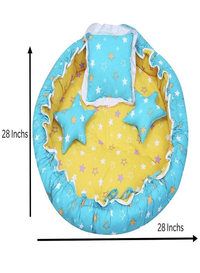 Fareto Baby 1 Nest & 4 Waterproof 3 Layer Layer Changing Mats(0-6 Months) - Image 3