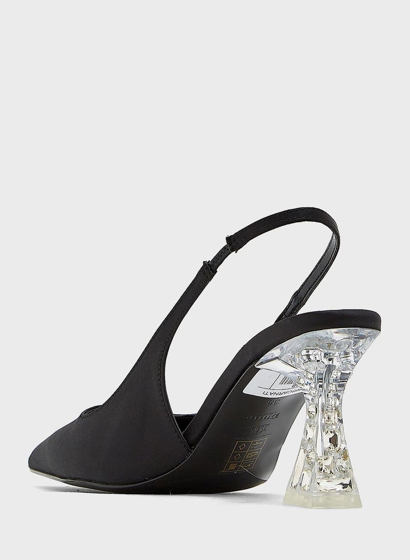 ديون لندن حذاء بكعب عالي - Image 3