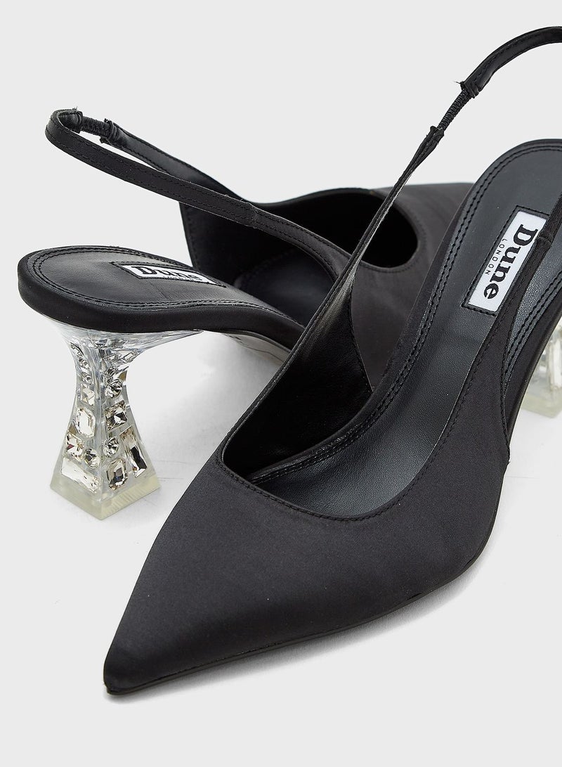 ديون لندن حذاء بكعب عالي - Image 4