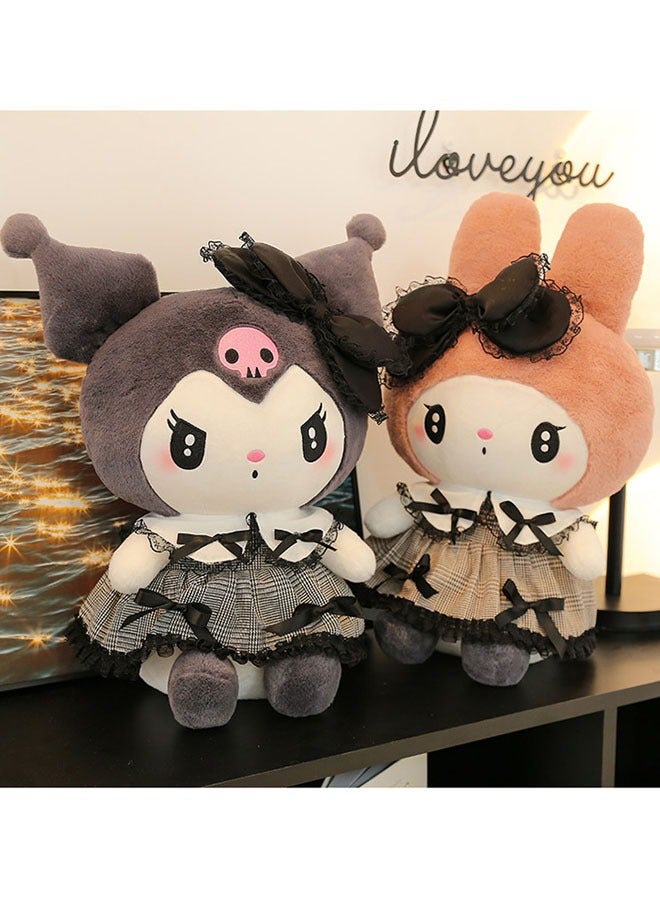 Cartoon Sanrio Kuromi pillow plush doll toy skin-friendly soft doll adult and child birthday gift (height 55 cm) - Image 3