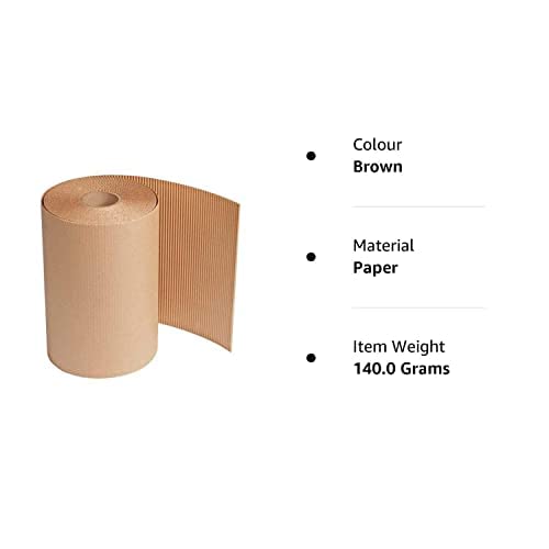 Box Brother 2 Ply Brown Corrugated Roll For ECommerce Packaging 140gsm Paper (28 inch X 5 Meters) - Image 5