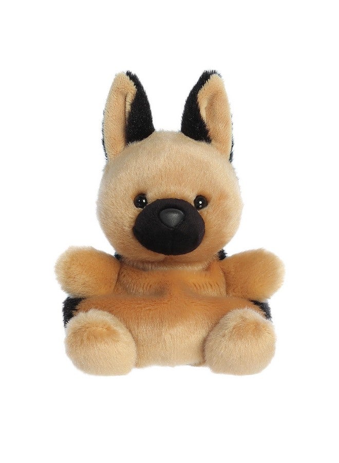 Aurora® Adorable Palm Pals™ Hans German Shepherd™ Stuffed Animal - Pocket-Sized Play - Collectable Fun - Brown 5 Inches - Image 1
