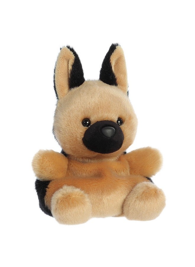 Aurora® Adorable Palm Pals™ Hans German Shepherd™ Stuffed Animal - Pocket-Sized Play - Collectable Fun - Brown 5 Inches - Image 2