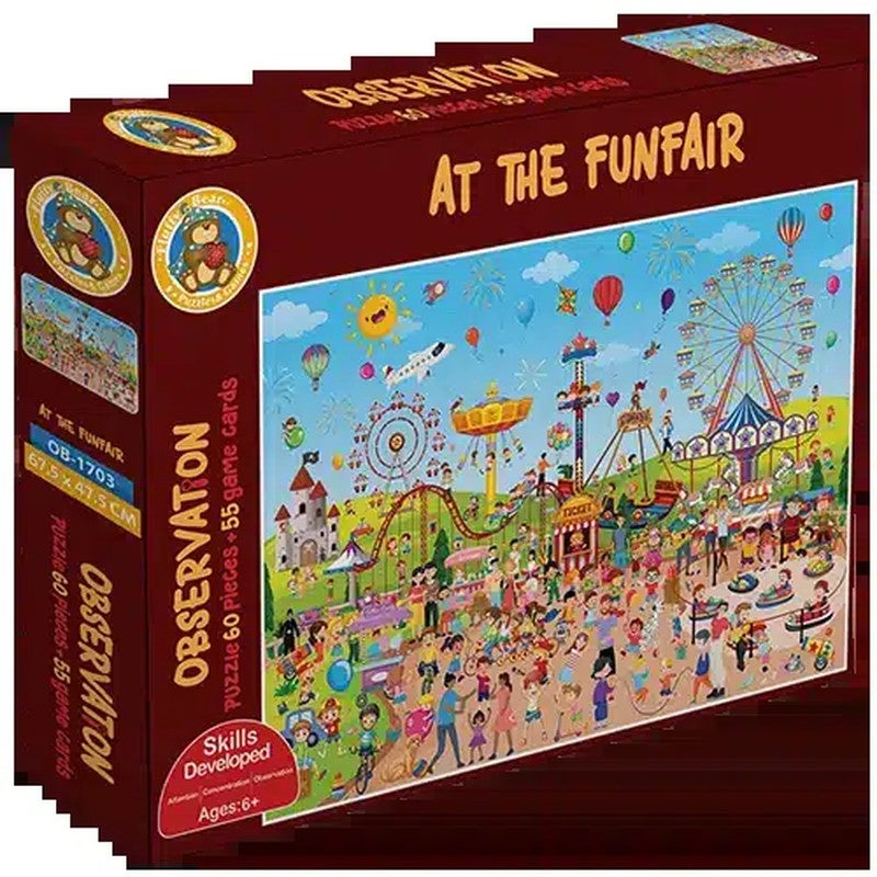 Observation Puzzle& Game – At the FunFair