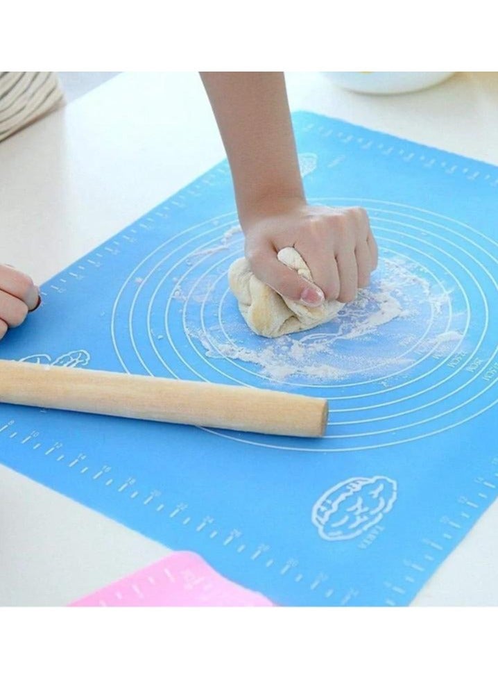 Precise Silicone Rolling Mat - Multicolored and Non-Stick  - Image 4