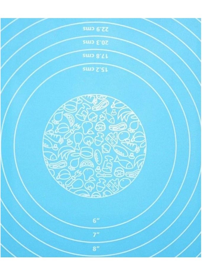 Precise Silicone Rolling Mat - Multicolored and Non-Stick  - Image 3