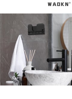 WAOKN Multi-Functional Wall-Mounted Hair Dryer Holder, Foldable Hair Tool Organizer for Bathroom & Bedroom, Space-Saving Design  - Image 5