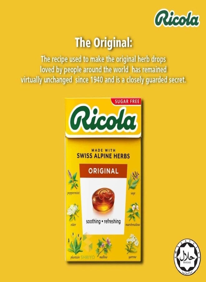 Ricola Original Sugar Free Sweetened with Stevia 45g - Image 2