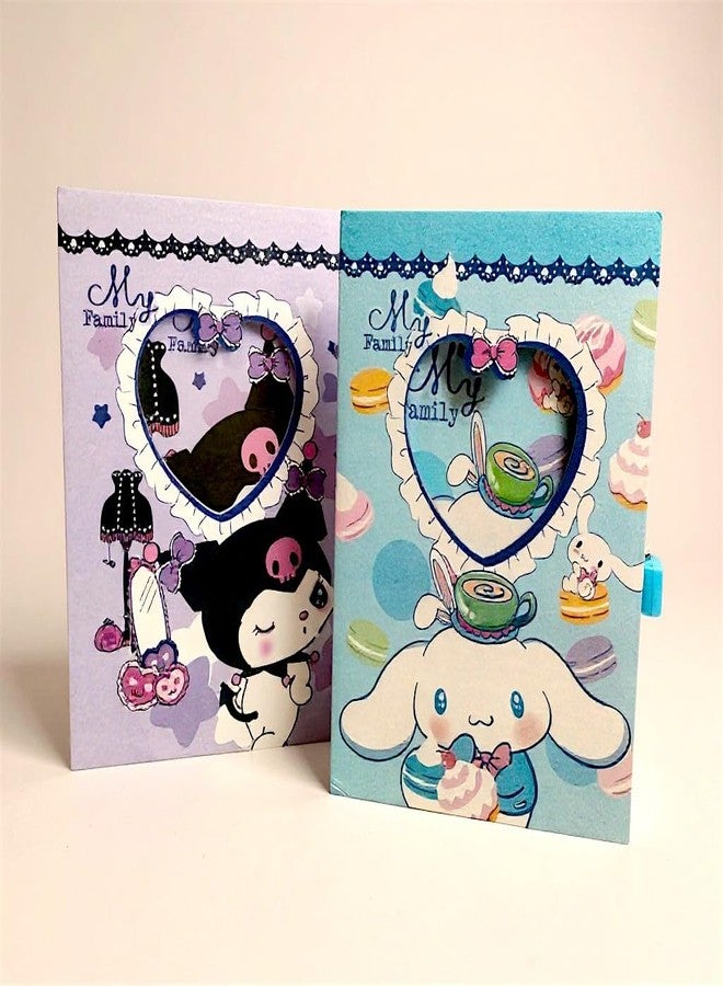 TECHNOCHITRA Cute Kitten Lock Diary for Girls | A5 Secret Diary Journal with Lock and Key & Reusable Box | Diary Gift Set for Teenagers (Blue) - Image 2