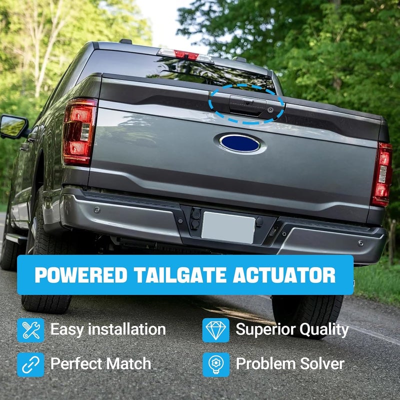 Yikesai محرك قفل الباب الخلفي الكهربائي Yikesai لسيارات فورد F150 و F250 و F350 من 2017 إلى 2021 - بديل# GC3Z9943170E - Image 5