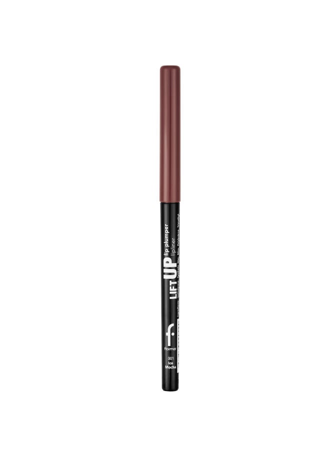 flormar Lift Up Lip Plumper Lipliner Ice Mocha 001 - Image 2