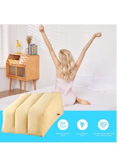 XiuWoo Multifunctional Inflatable Leg Elevation Rest Wedge Pillow Cushion  - Image 4