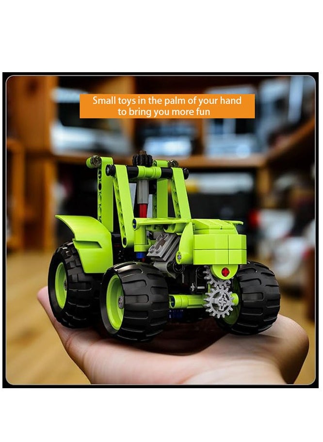 mould king Farm Car Models Tractor Building Toys, 24024STEM Engineering Model Cars Building Blocks Kit(242PCS), Collectible Construction Toys Farm Cars for Kids 8+  - Image 2
