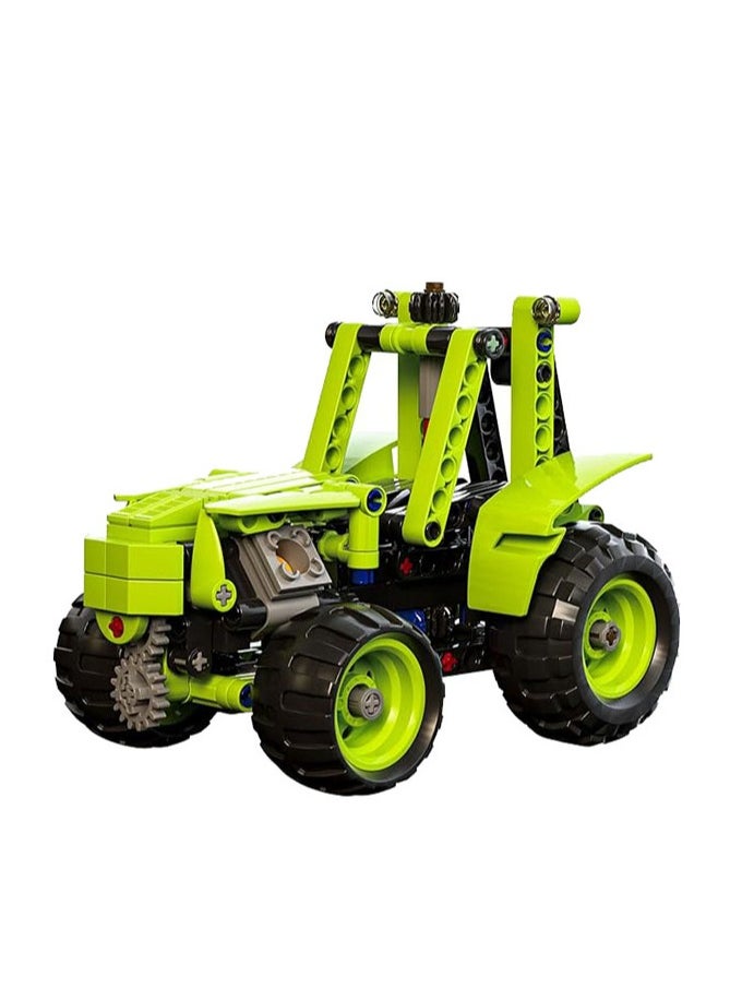 mould king Farm Car Models Tractor Building Toys, 24024STEM Engineering Model Cars Building Blocks Kit(242PCS), Collectible Construction Toys Farm Cars for Kids 8+  - Image 4