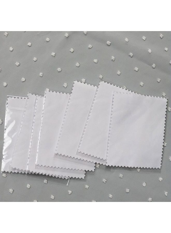 Ultrafine Fiber Lens Cleaning Cloth For Mobile Phones And Eyeglasses Customizable Logo Restaurant And Business Supplies-Color:6*8CM White Cloth OPP Transparent Bag Independent Packaging  - Image 2