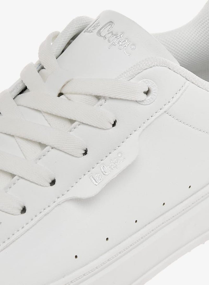 Lee Cooper Women's Panelled Sneakers with Lace-Up Closure - Image 4