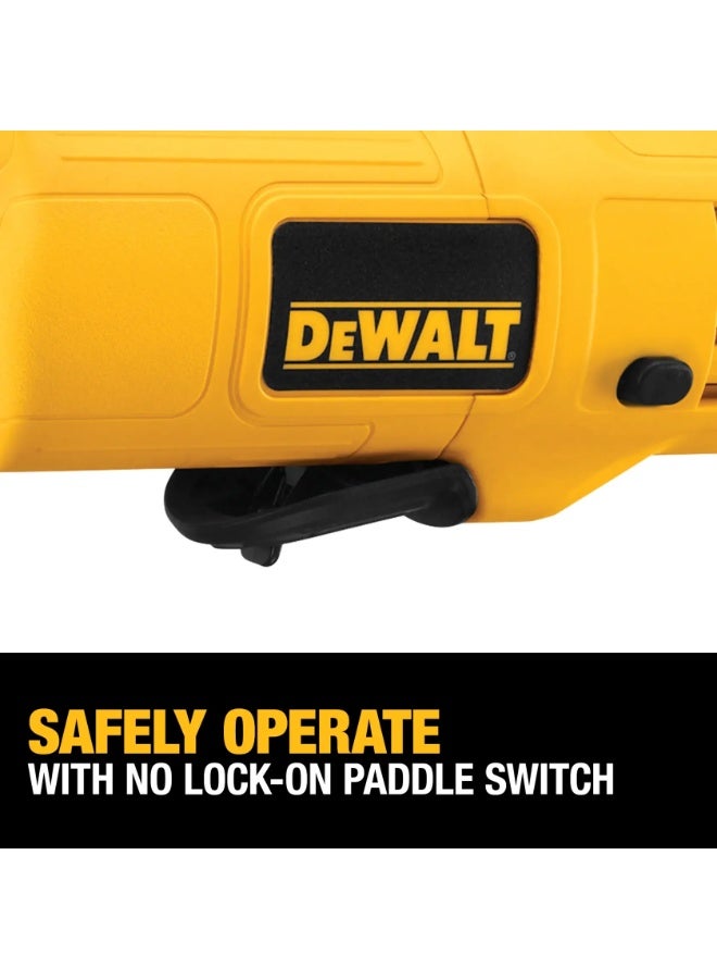 DEWALT 1-1/2 Inch Die Grinder 4.2 Amp – DWE4887N Corded Electric Power Tool, 40mm Straight Grinder with No-Lock Paddle Switch, 25000 RPM, AC/DC Compatible - Image 5
