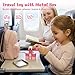 3 otters Magnetic Blocks 12PCS Princess Castle Travel Set STEM Magnet Cubes with Metal Storage Box PocketSized Building Toys for Kids Road Trip Airplane Gifts for Boys Girls - Image 4
