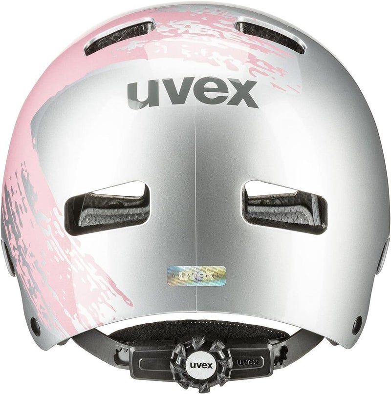 Uvex Kid 3 Robust Bicycle Helmet for Kids - Adjustable Size and Washable Interior - Image 2