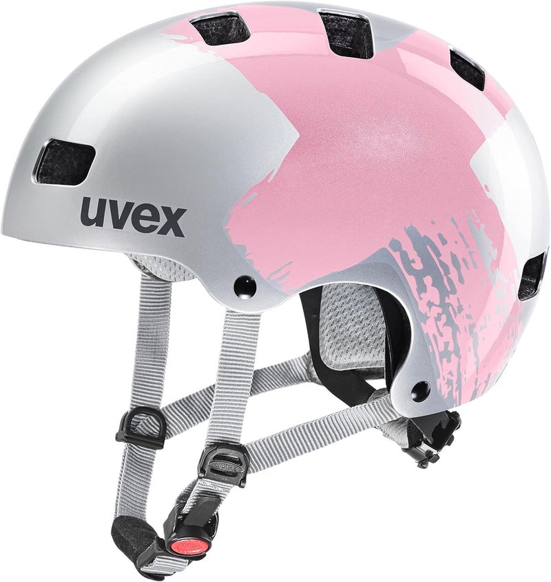 Uvex Kid 3 Robust Bicycle Helmet for Kids - Adjustable Size and Washable Interior - Image 1
