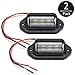 EEEKit 2 Pack 12V 6 SMD LED License Plate Lamp Light for Truck SUV Trailer Van, Step Courtesy Lights, Dome/Cargo Lights - Image 2
