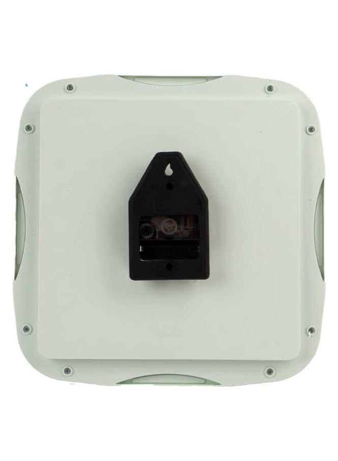 Sonera Wall Clock -9751-Analog -Quartz -Green With White Color - Image 2