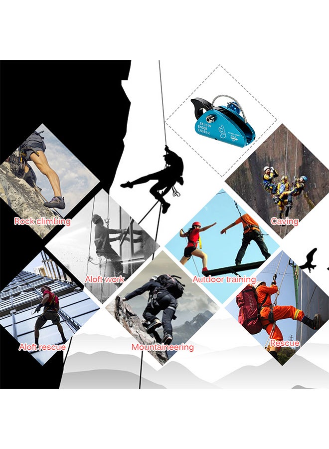 LIXADA Rock Climbing Fall Protection Rescue Rope Grab - Image 2