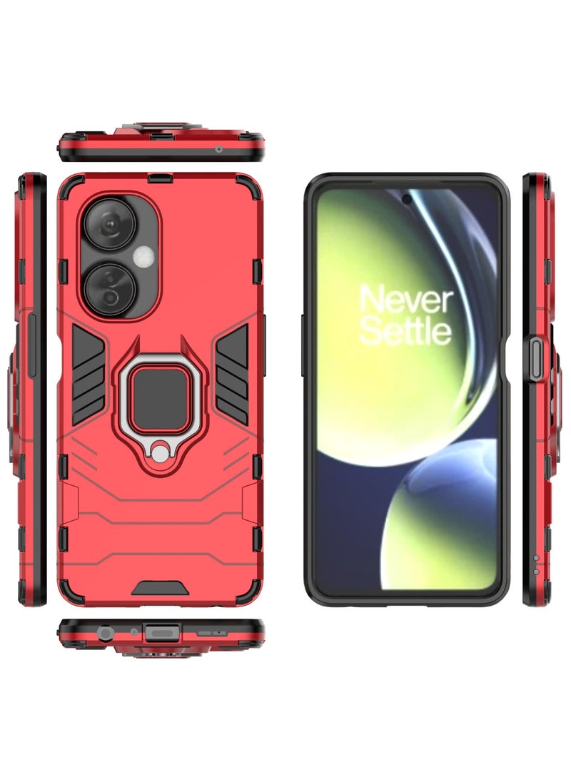 URBBKING - Protective Case Cover For OnePlus Nord CE 3/3 Lite 5G Red - Image 1