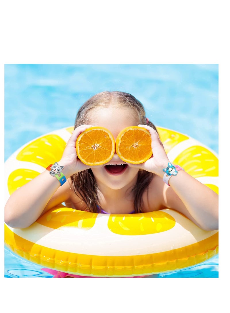 Excefore Shoe Decoration Charms, 100 PCS Cute Shoe Charms + 5 PCS Wristband, Different Shapes, Hole Hole Shoes Buckle, Wristband Bracelet Decoration & Charms Party Gift for Kids - Image 3