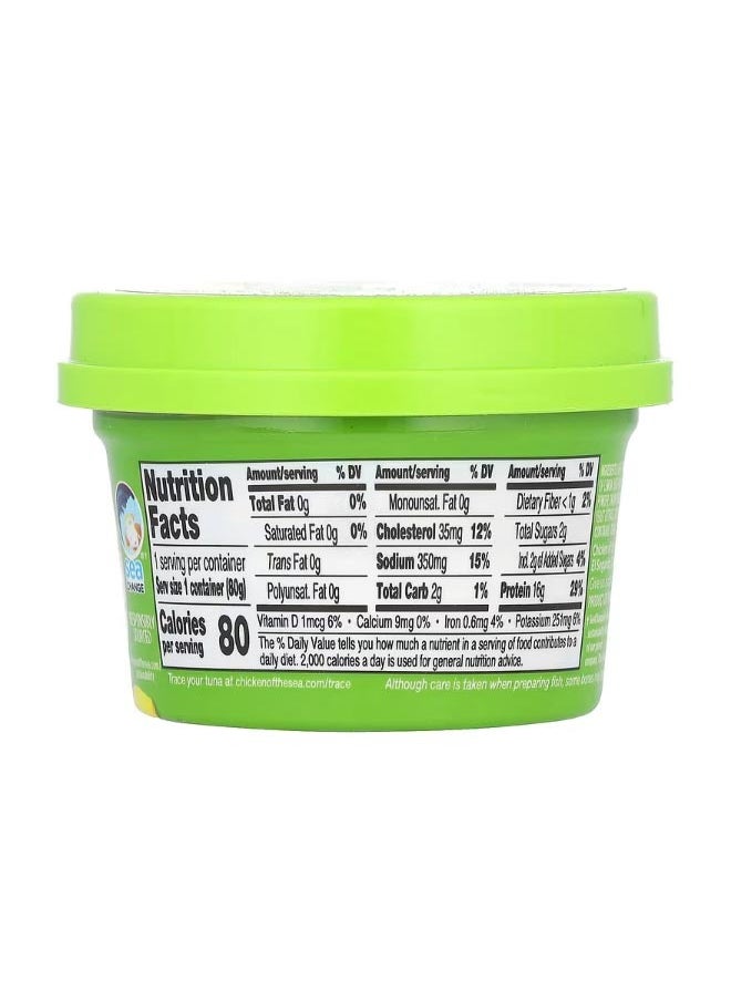 Chicken Of The Sea Infusions Wild Caught Tuna Lemon and Thyme 2.8 oz 80 g  - Image 2