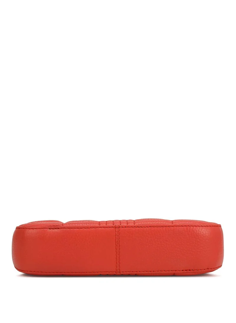 Da Milano  Da Milano Genuine Leather Red Sling Bag for Women | Best Price UAE