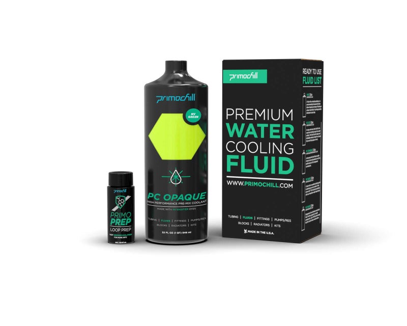 PrimoChill Opaque Computer WaterCooling Fluid - Pre-Mix (32oz) - UV NV Green - Image 2