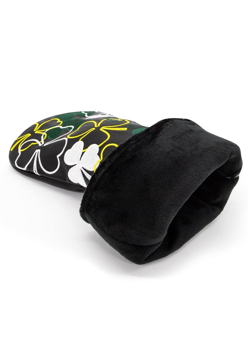 Generic - Golf Club Head Covers, Lucky Clover Golf Head Cover Club Headcover for Drivers Fairway Woods Hybrid Fit Oversized Club Men Women - Image 1