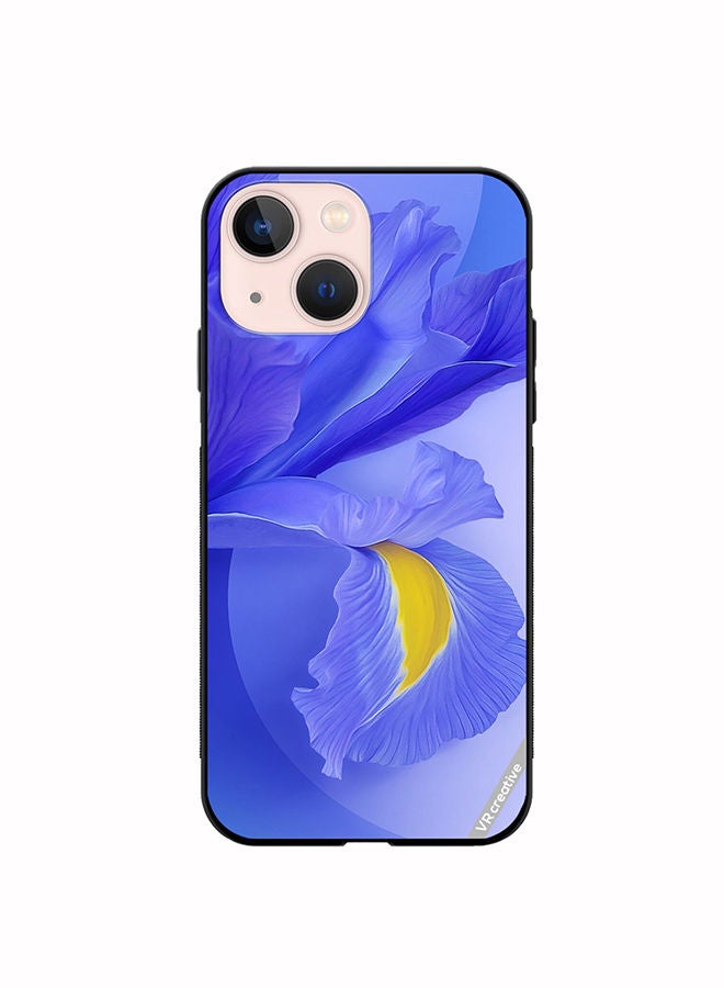 VR CREATIVE Protective Case Cover For Apple iPhone 14 Flower Design Multicolour - Image 1