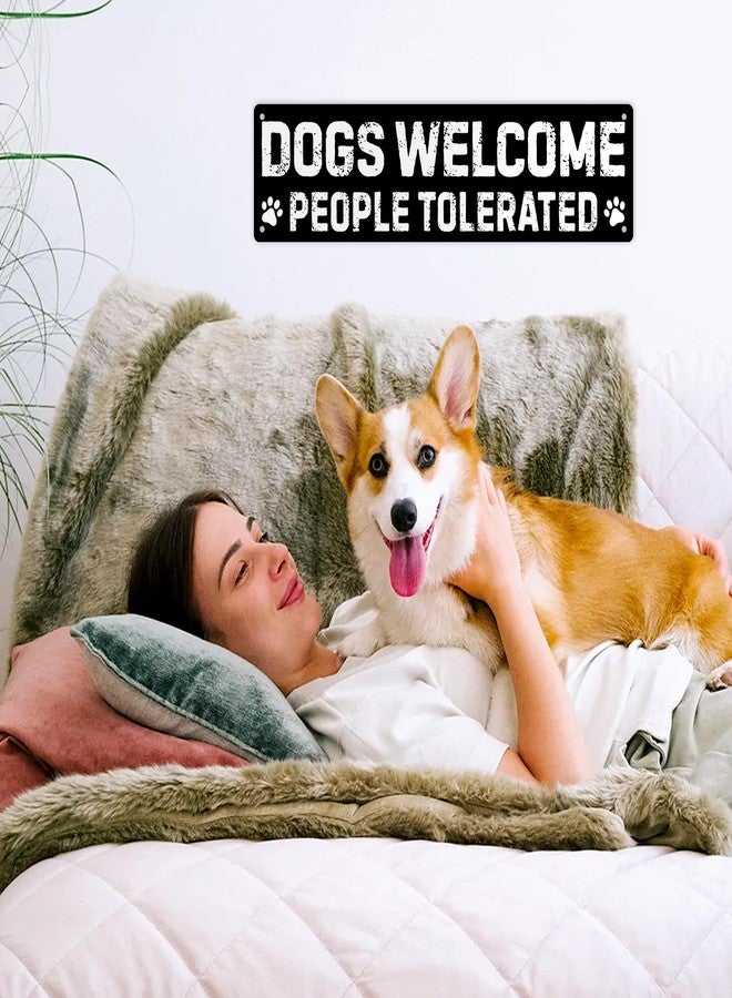 Rasonus Dog Gifts for Women Funny Wall Decor for Dachshund, Golden Retriever, German Shepherd, French Bulldog, Black Lab, Poodle & More - Pug & Corgi Gifts for Corgi Lovers Tin Sign - Image 5