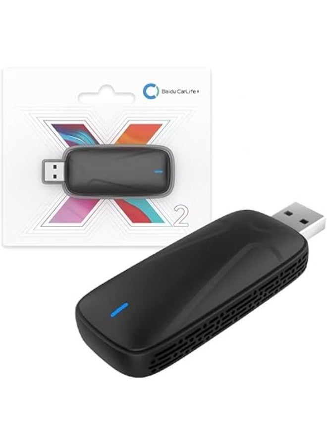 Carlinkit CarLife to Wireless CarPlay & Android Auto Adapter for Cars with Wired Baidu CarLife, Compatible with Hyundai, Nissan, Chery, Kia, Geely, Toyota, Honda ENS1 & More (Carplay+Android auto) - Image 1
