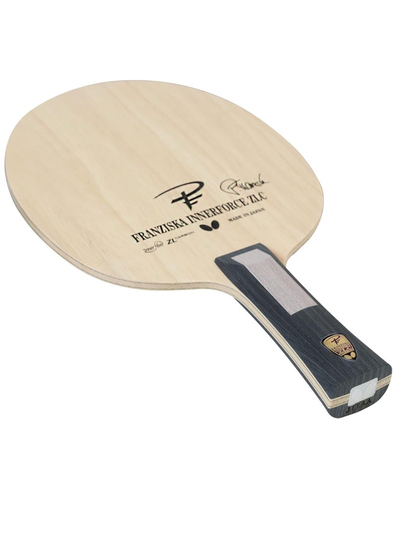 Butterfly Franziska Innerforce ZLC Table Tennis Blade Professional Butterfly Table Tennis Blade FL (Flared) Handle Styles Made in Japan 4906901206816 - Image 1