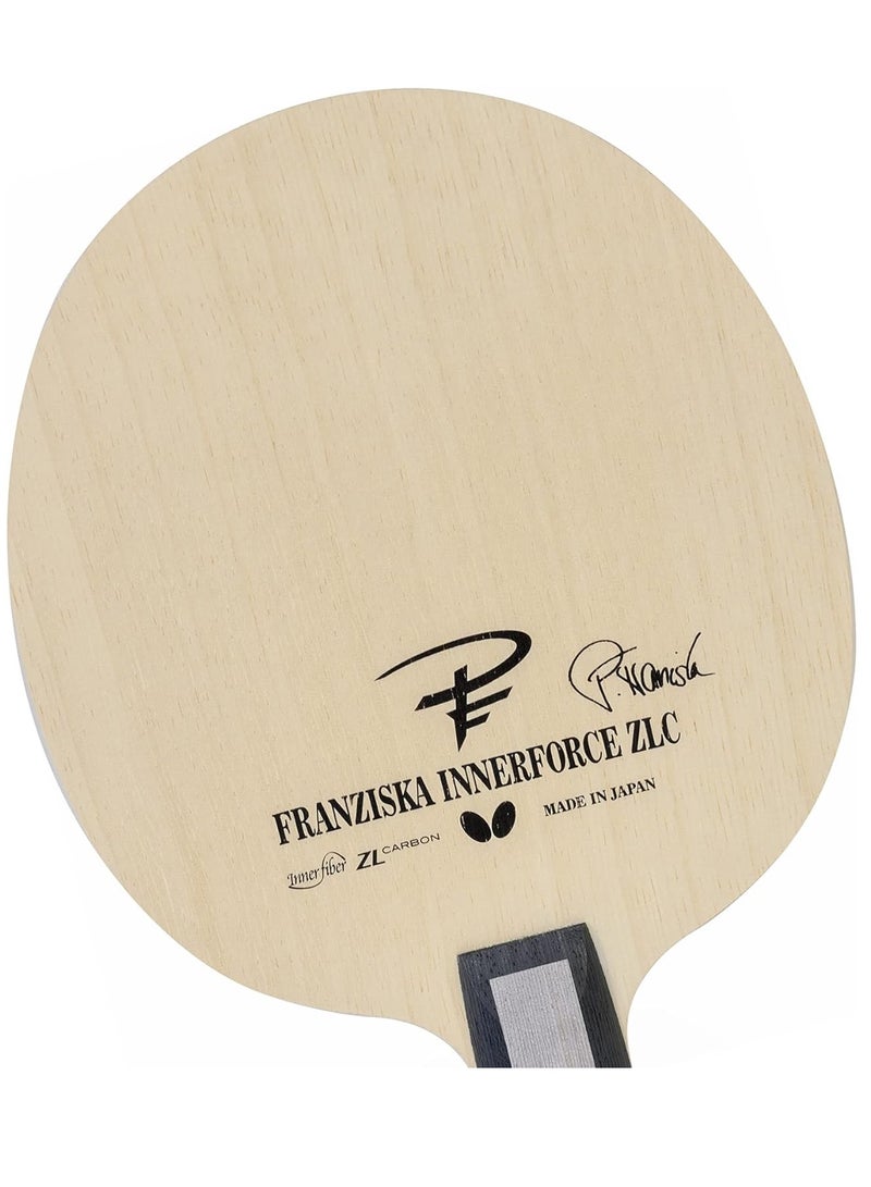 Butterfly Franziska Innerforce ZLC Table Tennis Blade Professional Butterfly Table Tennis Blade FL (Flared) Handle Styles Made in Japan 4906901206816 - Image 2