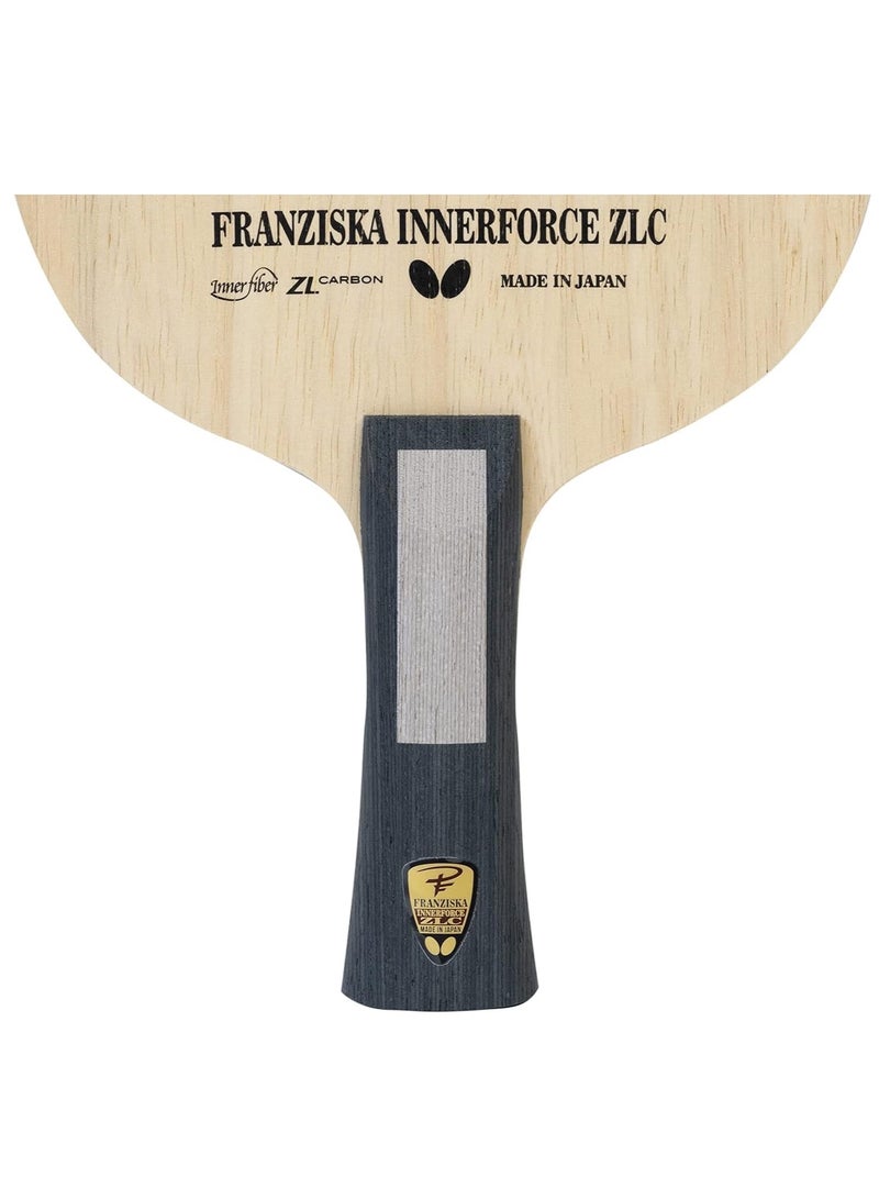 Butterfly Franziska Innerforce ZLC Table Tennis Blade Professional Butterfly Table Tennis Blade FL (Flared) Handle Styles Made in Japan 4906901206816 - Image 4