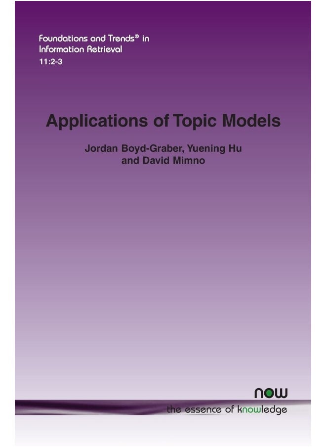 Applications of Topic Models  - Image 1