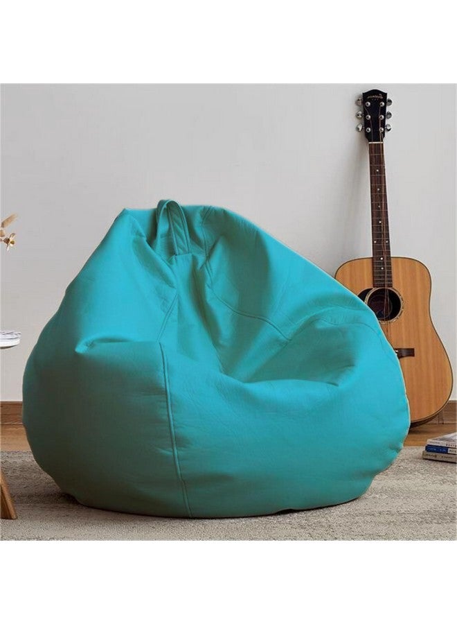 KAM'S LIEU KAM'S LIEU Faux Leather 4XL Bean Bag Cover (Withouit Beans) Only Color- (Aqua) - Image 4