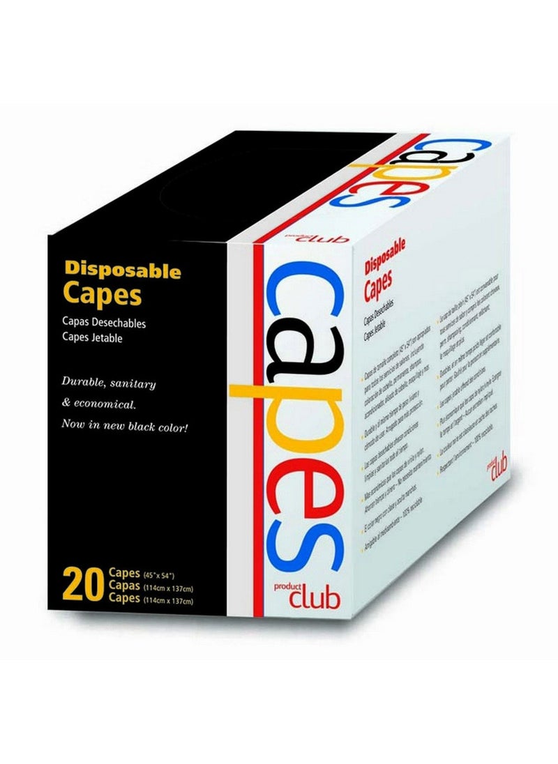 Product Club Product Club Disposable Capes, 20 Count 