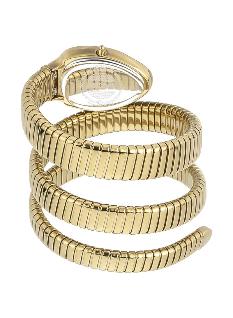 Just Cavalli Women’s Analog Quartz Gold Stainless Steel Watch JC1L209M0045 - Image 3