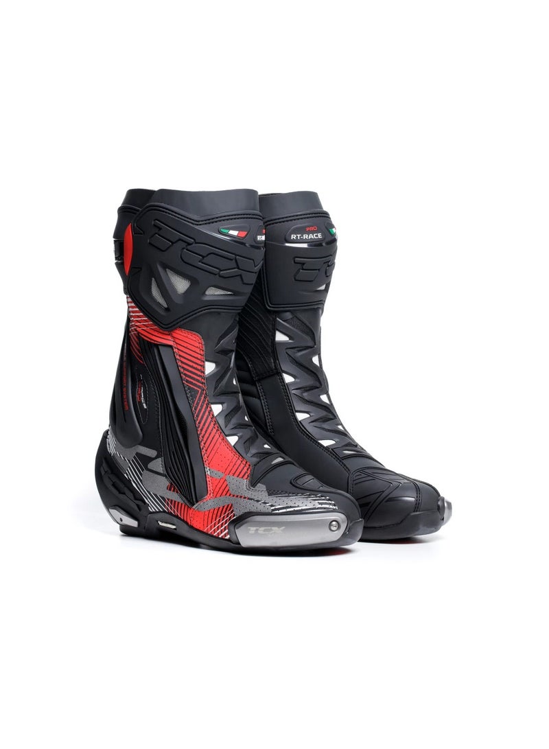 TCX Boots RT-RACE PRO AIR - BLACK/RED/WHITE - Image 1