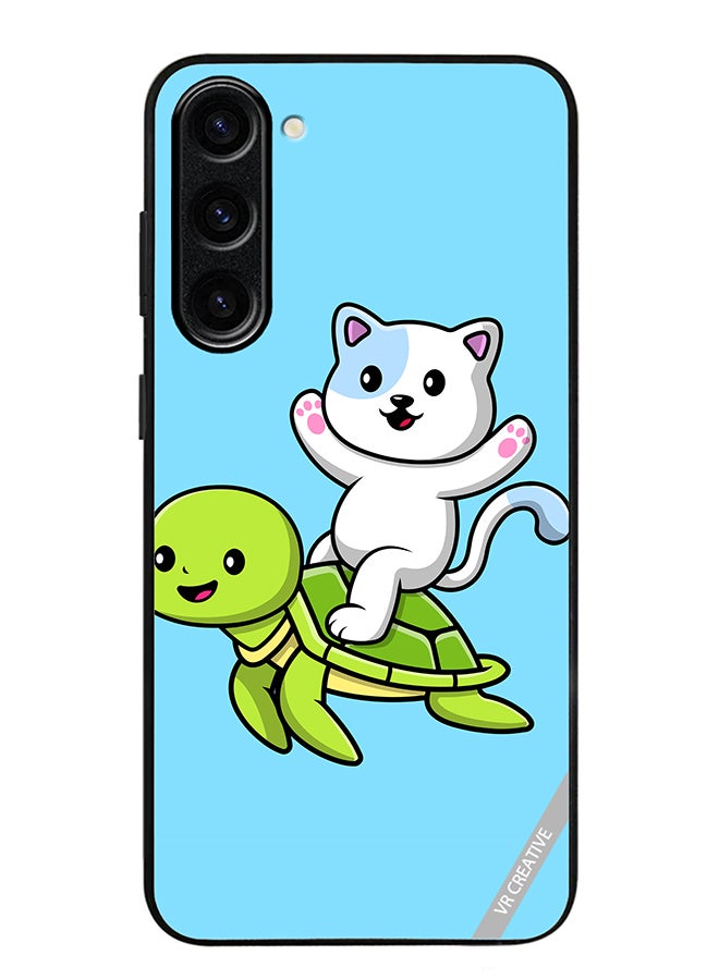 VR CREATIVE Protective Case Cover For Samsung Galaxy S23 FE Cartoon Mix Design Multicolour - Image 1
