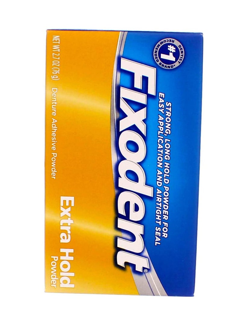 Fixodent Fixodent Denture Adhesive Powder Extra Hold 2.70 oz (Pack of 3) - Image 2