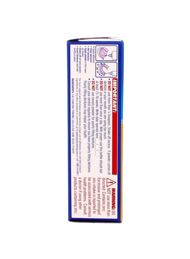 Fixodent Denture Adhesive Powder Extra Hold 2.70 oz (Pack of 3) - Image 1