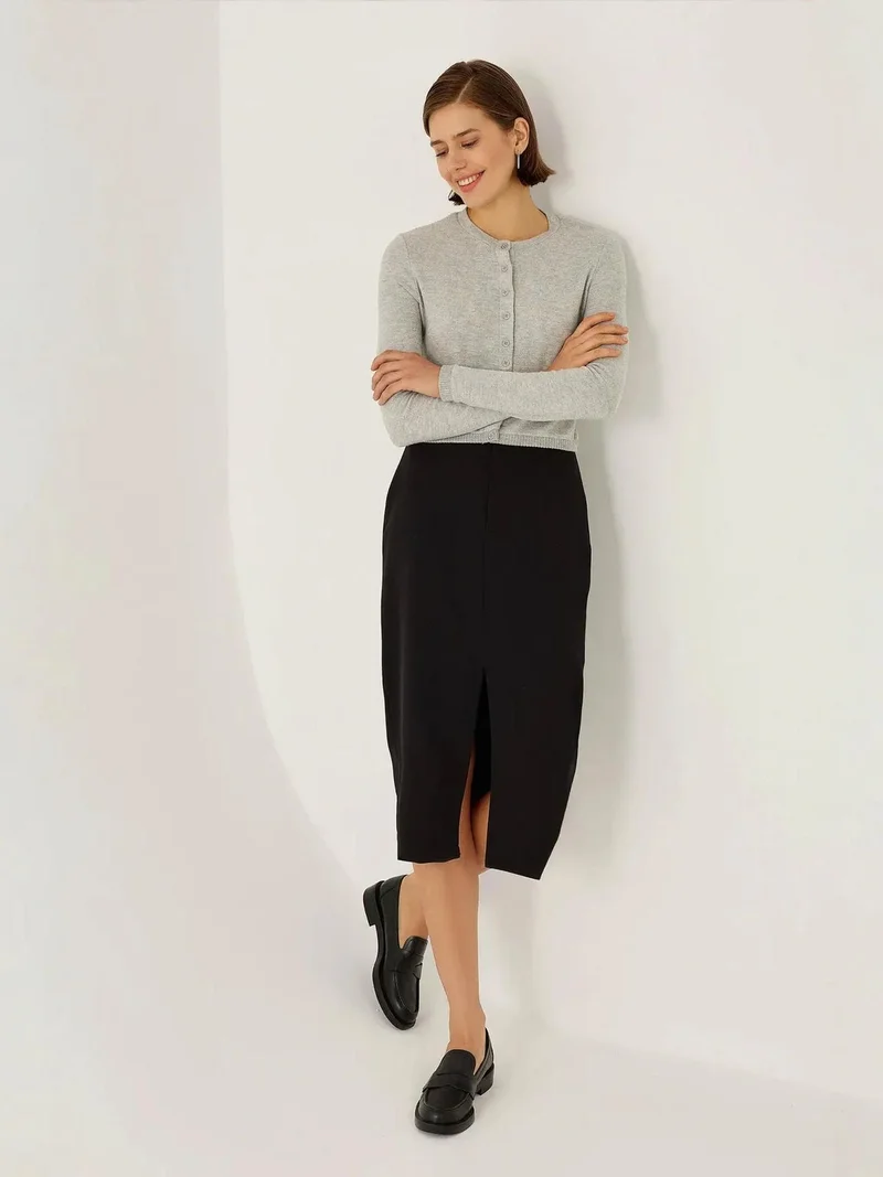 HICCUP Slit Maxi Skirt